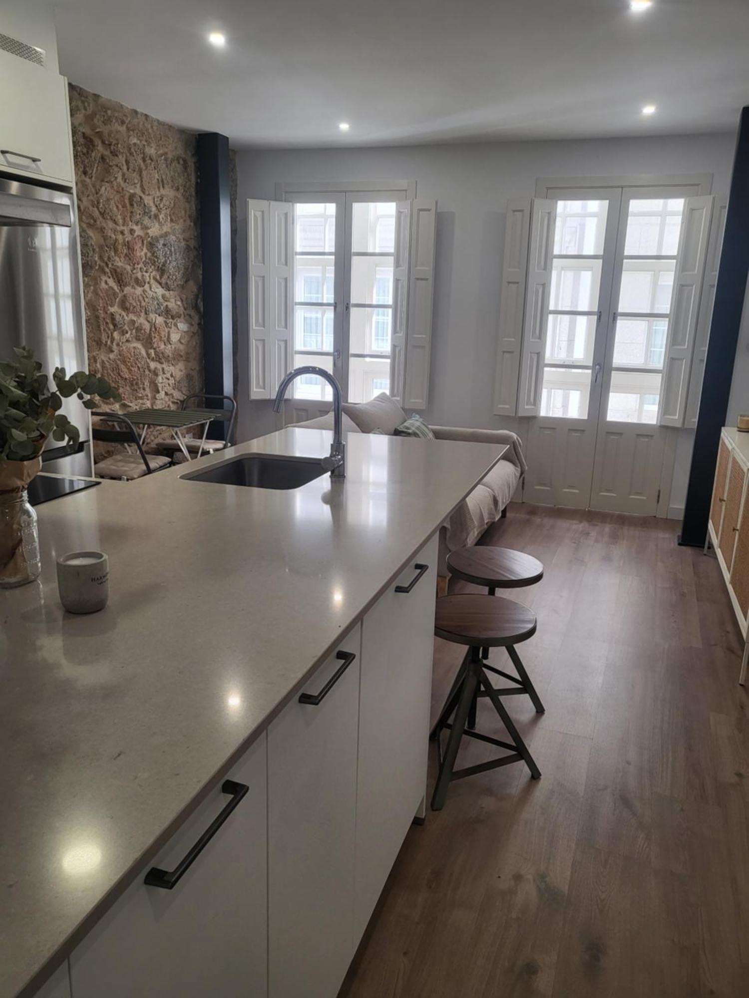 Ferienwohnung Preciosa Vivienda En El Centro De La Ciudad A Coruña Exterior foto